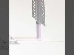 Superslim 7 mm ingebouwde aluminium LED-profiel met flens